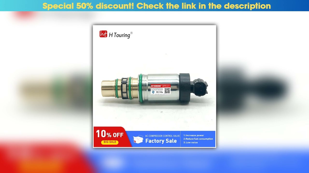 Exclusive Sanden compressor control valve control solenoid valves Air Condition PXE16 For Kia K2 Ri