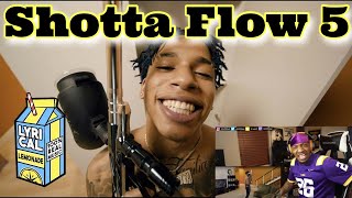 THE DISHES MOMMA LOL! | NLE Choppa - Shotta Flow 5  (REACTION!!!)