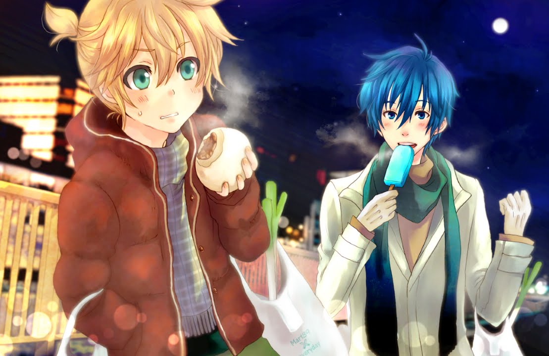 鏡音レン Kaito V3 山下達郎 クリスマス イブ 自作オケカバー Youtube