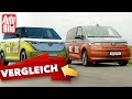VW ID.Buzz vs. VW Multivan T7 (2022) | Welcher VW-Bus hat die Nase vorn? | Vergleich mit Moritz Doka