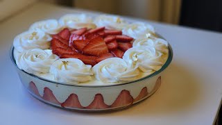 فريزيي 🍓بطريقة سهلة و راقية fraisier