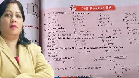 Ex-5H Q.5 ch-5 Algebraic Expressions Class 8 SChand composite maths| By komal Gupta 