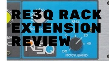 Red Rocks RE3Q Reason Rack Extension EQ Review