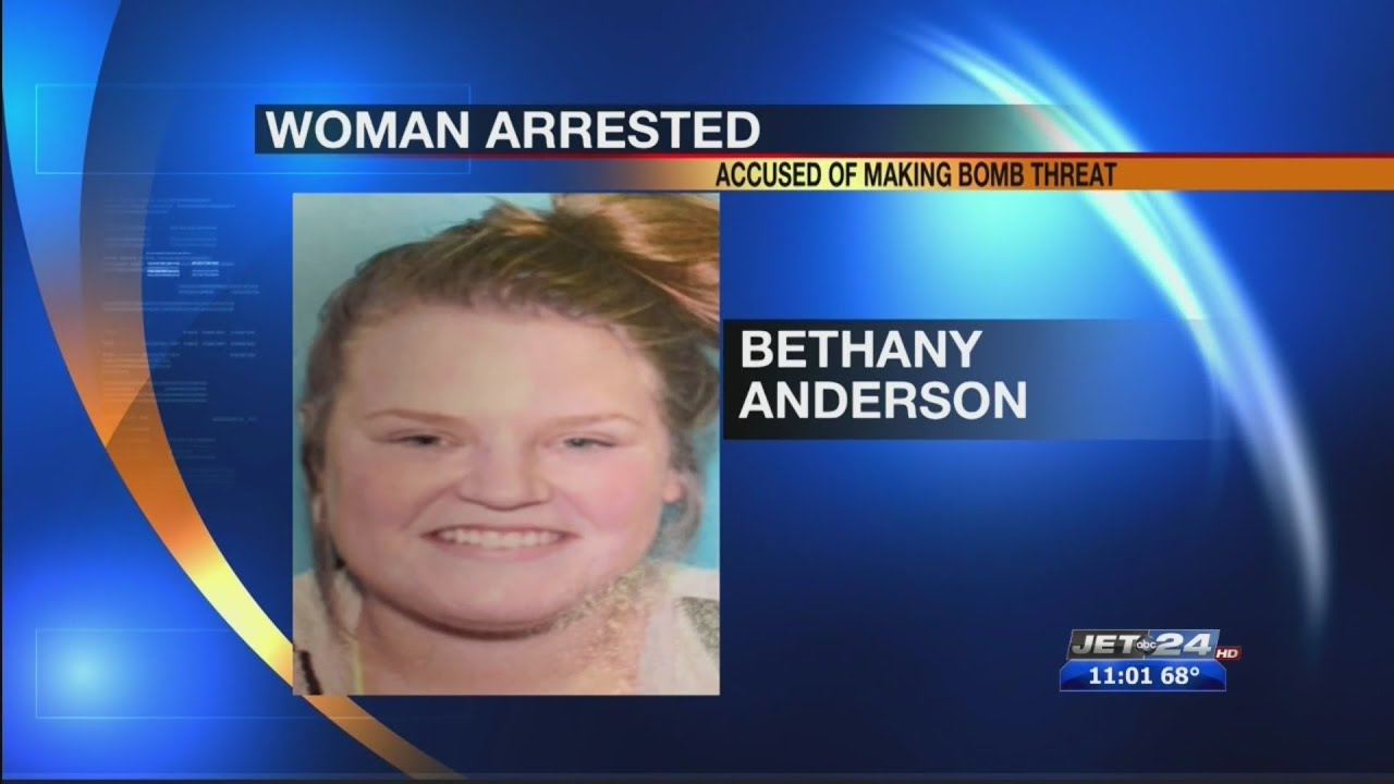 Utica woman arrested after bomb threat - YouTube