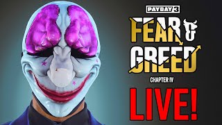 PAYDAY 3: Fear & Greed Launch Day LIVESTREAM!
