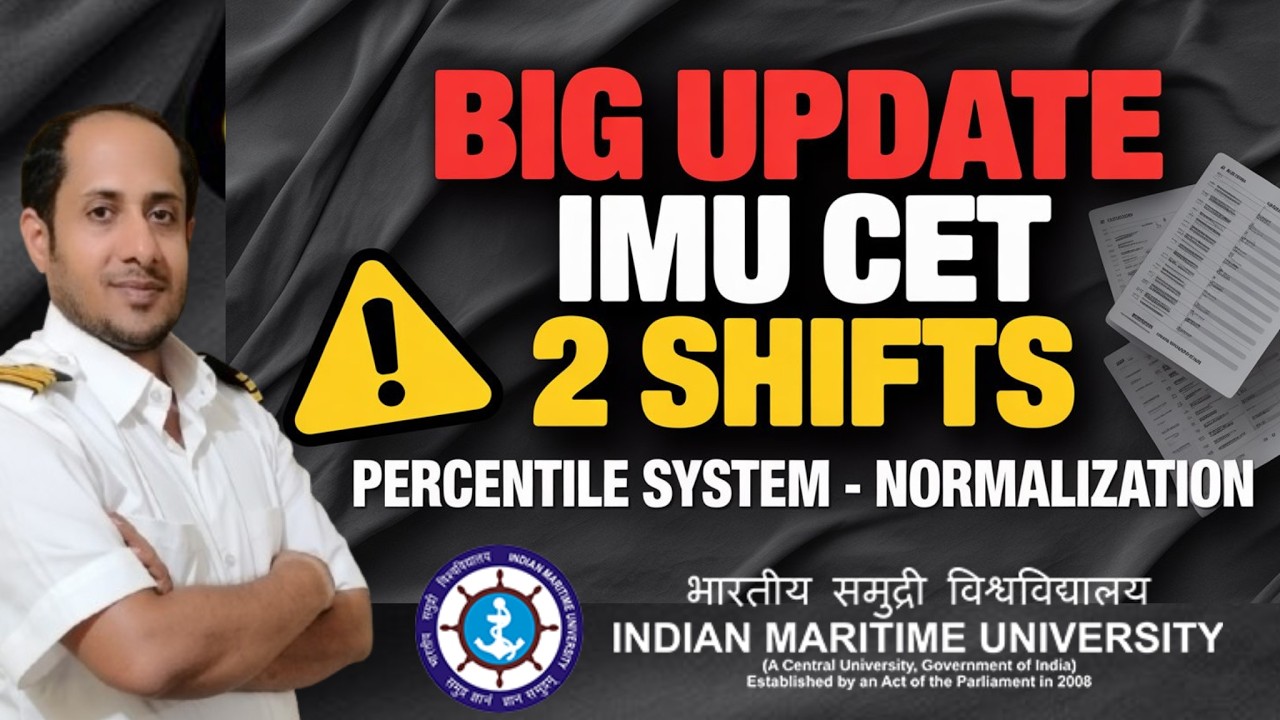 IMPORTANT IMU CET UPDATE - 2 SHIFTS | PERCENTILE SYSTEM | IMU ...