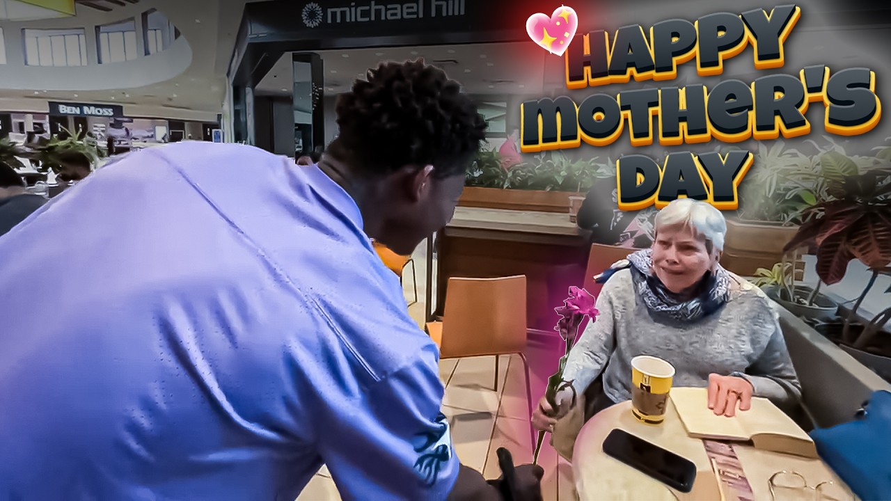I Surprised Mothers With Flowers