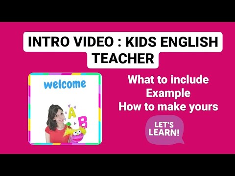 Intro video - Example (english teacher) (palfish/magic ears/open ...
