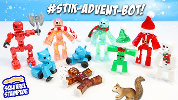 Stikbot Holiday Advent Calendar 2023 is Packed with Delicious Candy Cane of Bot!