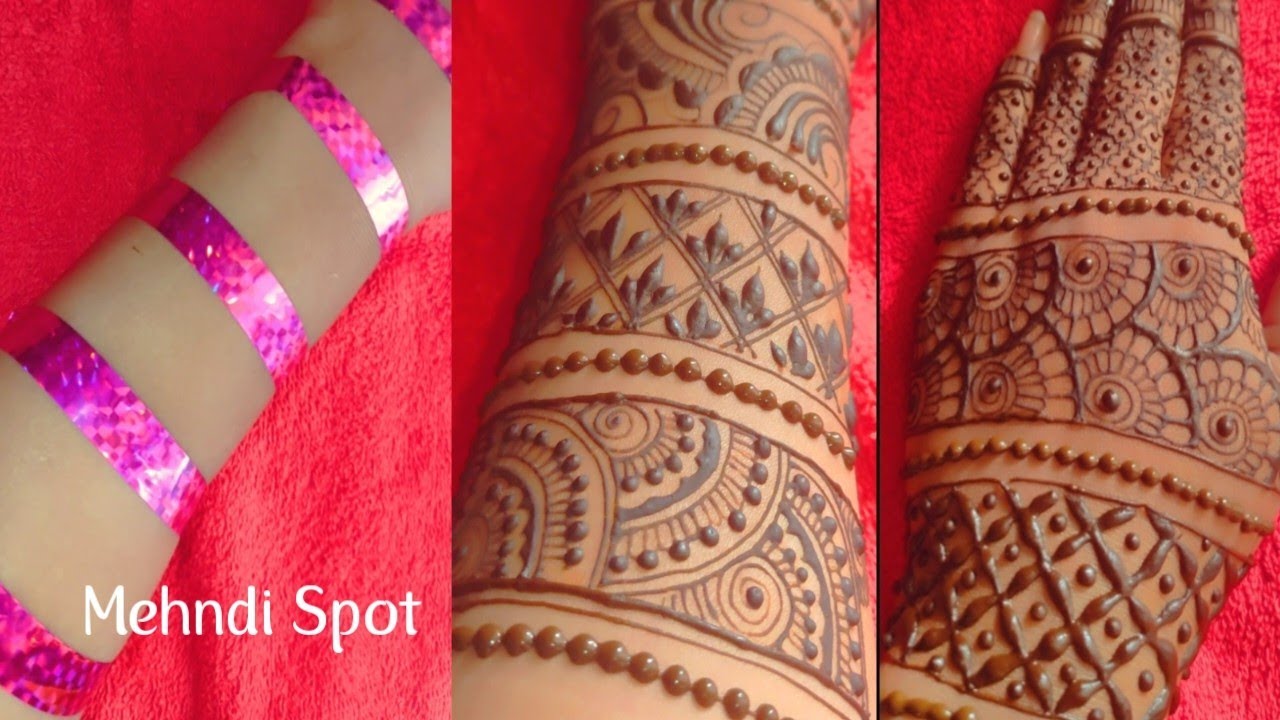 Cello Tape Trick Mehndi Design Unique Style Mehndi Design Trick