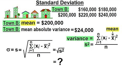 Statistics: Ch 2 Graphical Representation of Data (28 of 62) What is Standard Deviation?