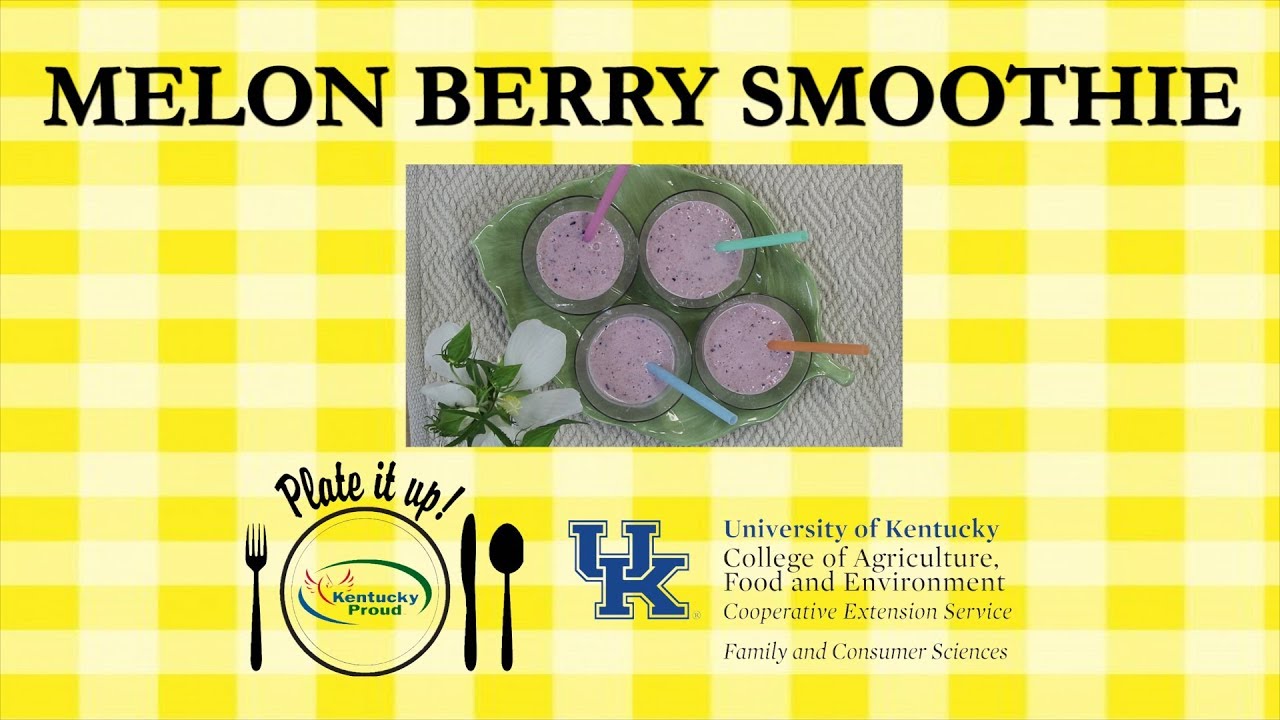 Melon Berry Smoothie YouTube