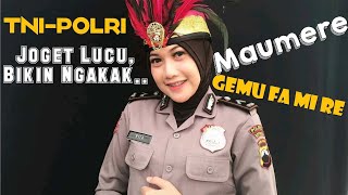 Polisi Dan TNI Joget Lucu Dijamin Bahagia  Kalau Nonton ini