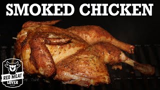 EASY Whole Smoked Chicken Recipe w/ Pellet Smoker