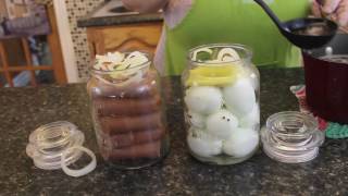 Pickled Eggs and Pickled Wieners  Traditional Newfoundland  Bonita's Kitchen