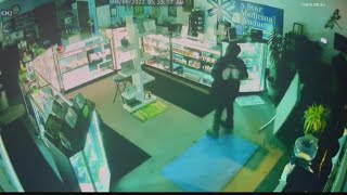 Indy CBD shop owner watched live surveillance feed as burglars hit store a second time