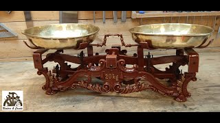 Antique italian Kitchen scale 20kg from 1925.