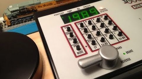 DCC Zeypher - N-scale How-to: Program Decoders, Speed Match Engines, MU Engines