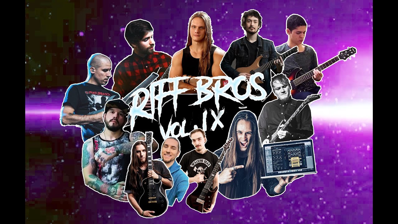 Riff Bros: Vol. 9 || 10 Guitarists and 1 Keyboardist in One Video - YouTube