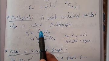 MULTI GRAPH || GRAPH THEORY & TREES || DISCRETE MATHEMATICS || OU EDUCATION
