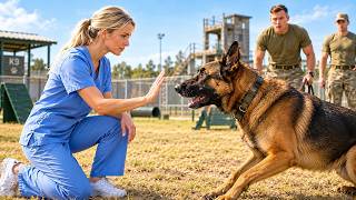 Military K9 Was Scheduled for Death — Until One Nurse Said the Words He'd Been Waiting For