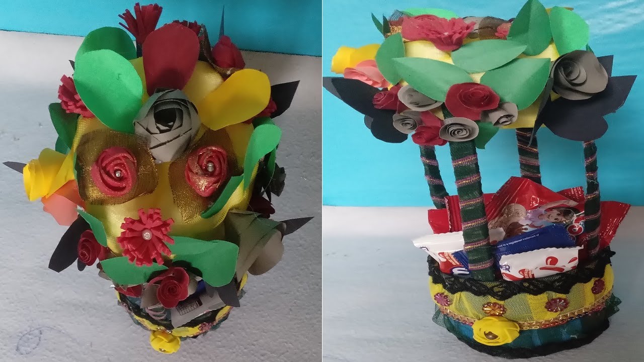 Gift Box Making With Cardboard and Paper Easy DIY Birthday, YouTube