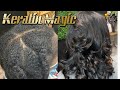 Keratin Treatment on 4 Type hair