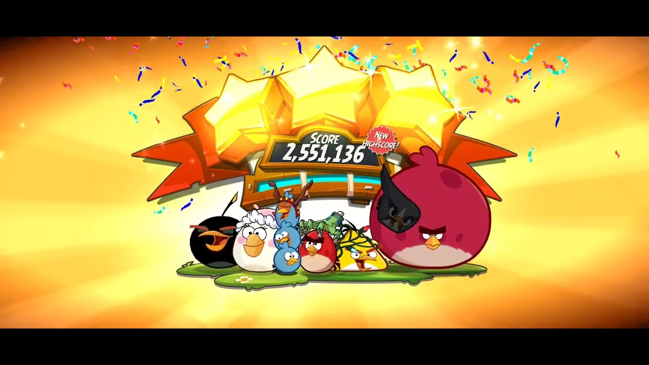 I forgot how chaotic Angry Birds physics actually are..