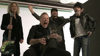 Metallica: Behind the Scenes at The Red Bulletin Magazine cover shoot