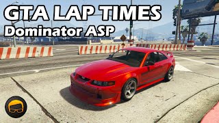Fastest Tuners (Dominator ASP) - GTA 5 Best Fully Upgraded Cars Lap Time Countdown