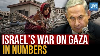 Israel’s War On Gaza In Numbers | Dawn News English