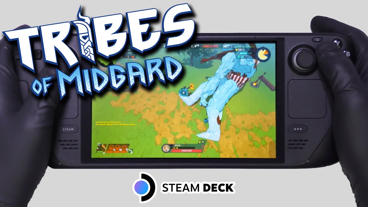 Tribes of Midgard | Steam Deck Gameplay | Steam OS - YouTube