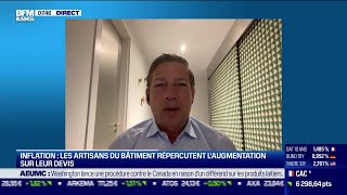 Jean-Christophe Repon (Capeb): Les artisans du bâtiment répercutent l'augmentation sur leur devis