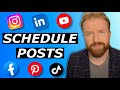 Best Social Media Management Tools 2026 Best Way To Schedule Social Media Posts For FREE 