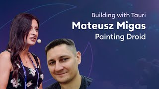🎤 Interview with Mateusz Migas, creator of Painting Droid by CrabNebula 119 views 2 weeks ago 21 minutes