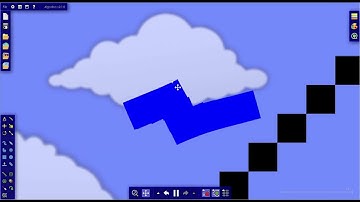 Softbody "N" Pentomino in Algodoo