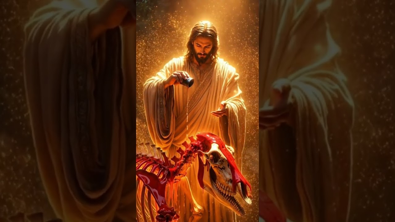 Jesus Performed a Miracle in the Desert ✝️✨#Jesus #Hallelujah #ChristianShorts #Faith #USA