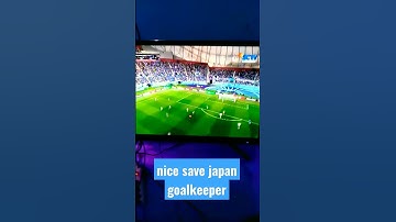penyelamatan bagus kiper japan #pialadunia