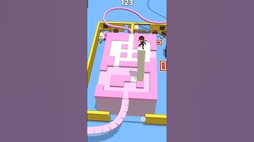 STACKY DASH game Finish in 96 level complete playing in Ninja