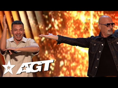 Incredible And Unique Dance Audition Wins The Golden Buzzer On America's Got Talent 2023!