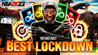 *NEW* BEST LOCKDOWN BUILD in NBA 2K23 + BEST BADGES! THE BEST SHOOTING LOCK BUILD NBA 2K23!😱