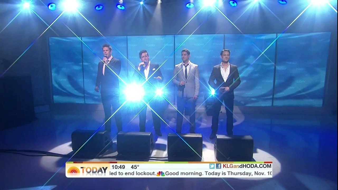 Il Divo,HD ,Time to Say Goodbye ,live,Today Show 2011, HD 1080 p YouTube