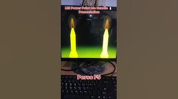 MS Power Point Me Candle PPT #computer #PPT Video#motivation #short video