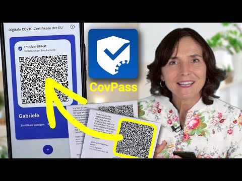 Die CovPass App des Robert Koch-Institut installieren und das Impfzertifikat einscannen.