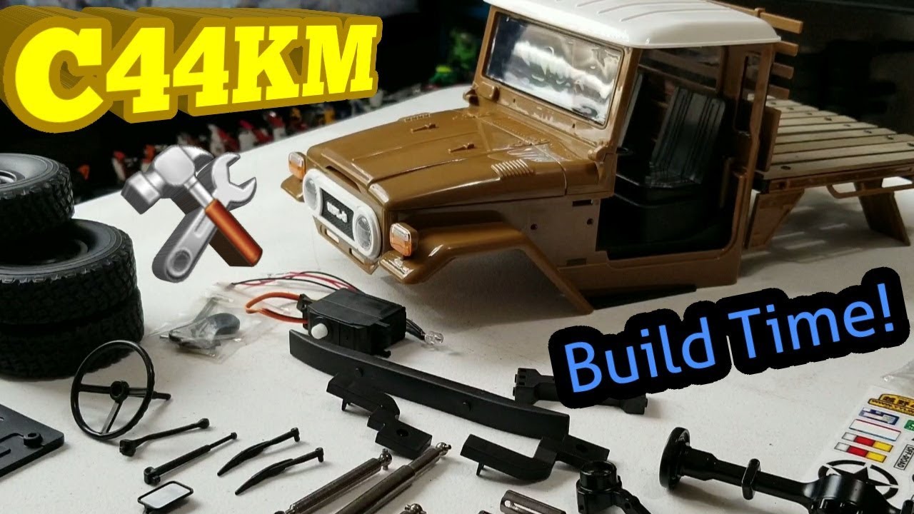 WPL C44KM Buggy Truck Racing RC Car DIY Modified Model Kit w/ Screwdriver Set