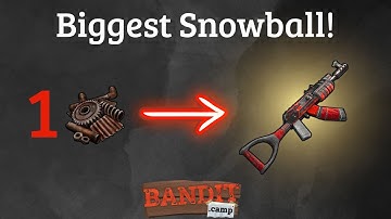 😱🤑CRAZY 1$ to 200$ Snowball on Bandit.camp / Full Length