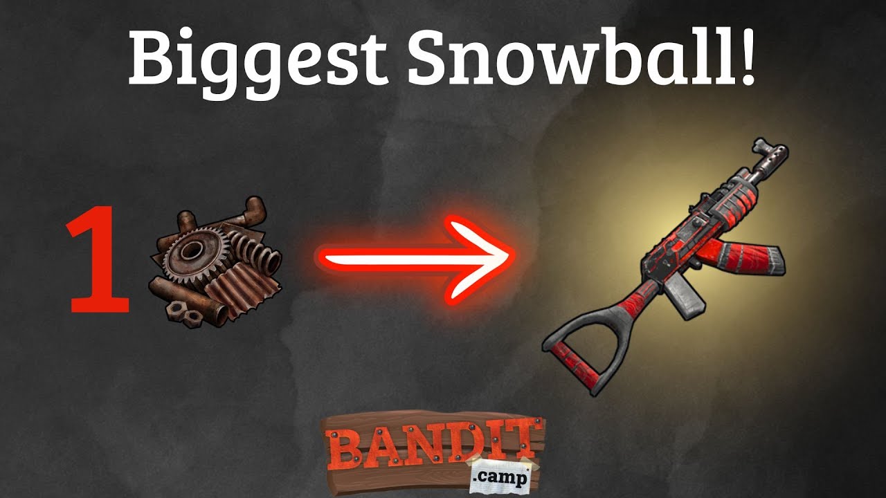 😱🤑CRAZY 1$ to 200$ Snowball on Bandit.camp / Full Length