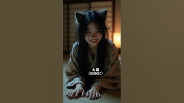【眠そう】人間に化け切れなかった妖怪たちPart22 #妖怪 #都市伝説 #shorts #aiart  #猫 #cat