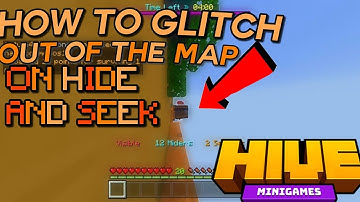 How To Glitch Out Of The Map On Hide & Seek!