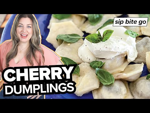 Video: Frozen Cherry Dumplings: Recipe